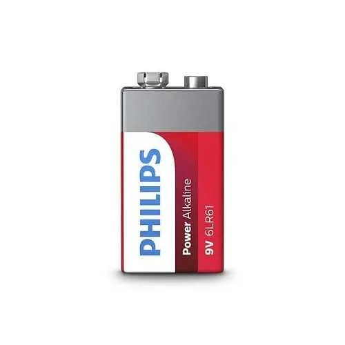 PHILIPS Baterija, 6LR61, 9V, 1 kom.