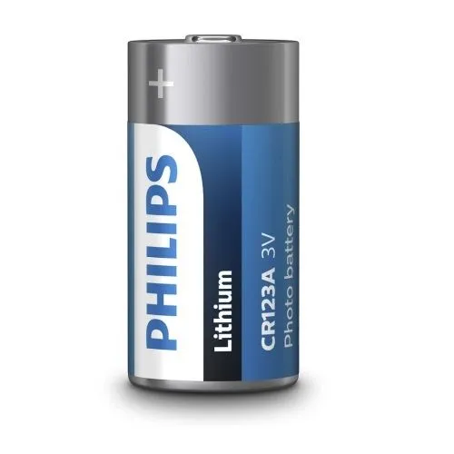 PHILIPS Baterija CR123A 3.0V LITHIUM