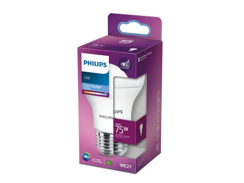 PHILIPS Led sijalica 10W (75W) A60 E27 CDL 6500K FR ND 1PF/10