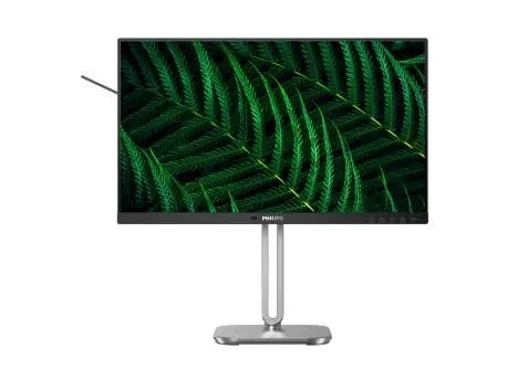 PHILIPS Monitor 24B2G5200/00 23.8/IPS/1920x1080/100Hz/4ms GtG/VGA/HDMI/DP/USB/zvucnici/srebrnocrna