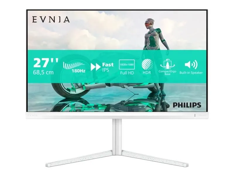 PHILIPS Monitor 27M2N3201A/00 27/IPS/1920x1080/180Hz/1ms GtG/HDMIx2/DP/Adaptive sync/Pivot/bela