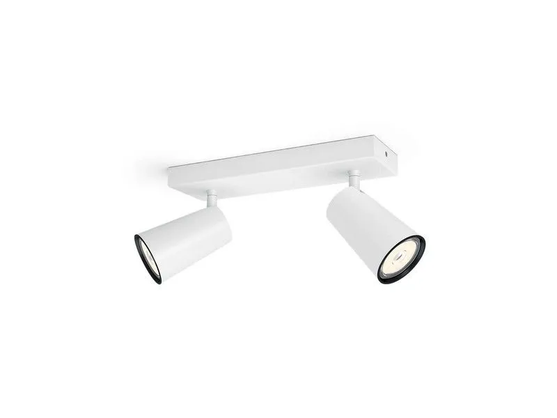 PHILIPS Paisley spot svetiljka bela 2xmax10 W