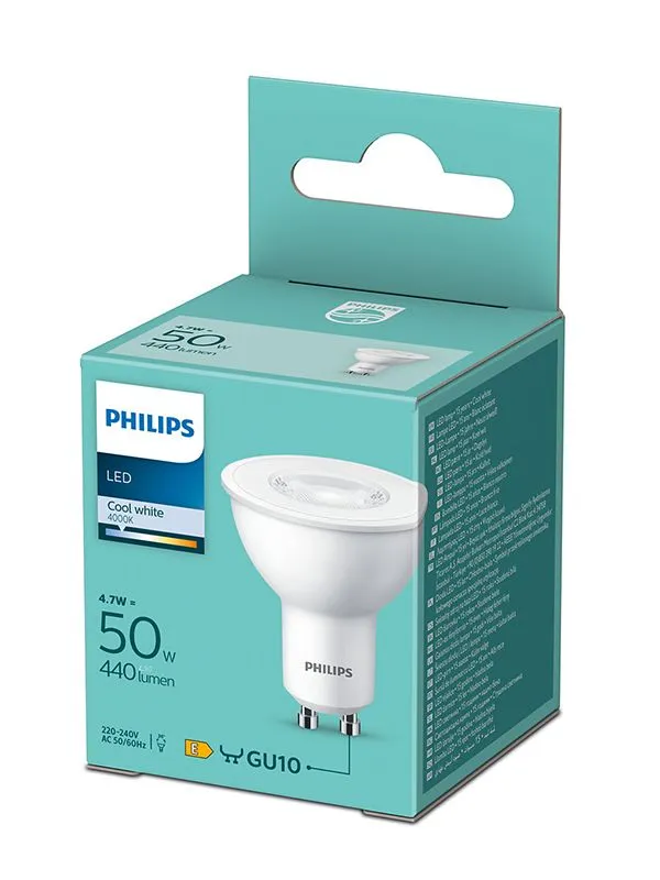 PHILIPS PS792 LED sijalica 4,7W (50W) GU10 CW 4000K 36D ND 1PF/6 DISC