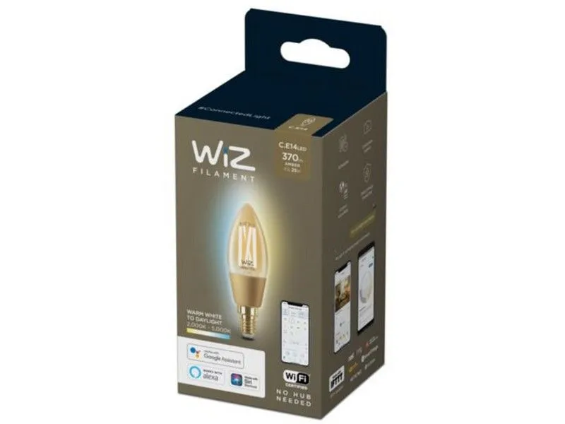 PHILIPS Wi-Fi 4,9W (25W) C35 E14 920-50 Amb 2000 - 5000K TW 1PF/6