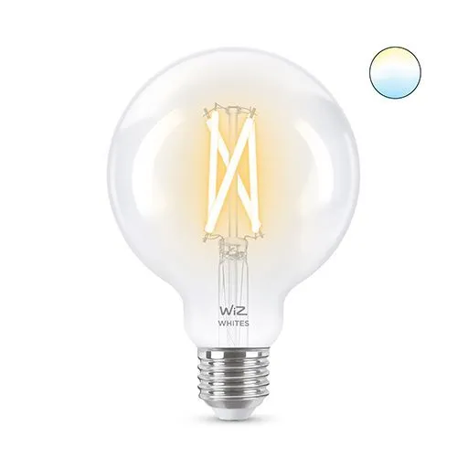 PHILIPS WIZ020 Wi-Fi 60 W G95 E27 927-65 2700 - 6500K CL TW 1PF/6