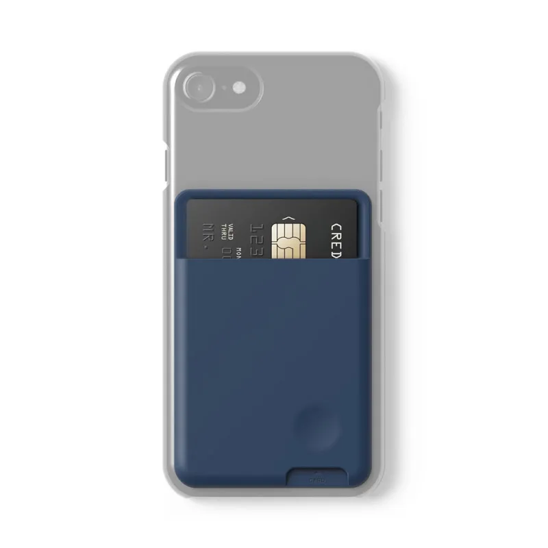 Phone card pocket plavi.