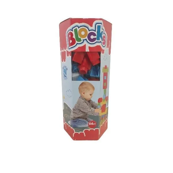 Plastične kocke za decu B20066, 66 komada