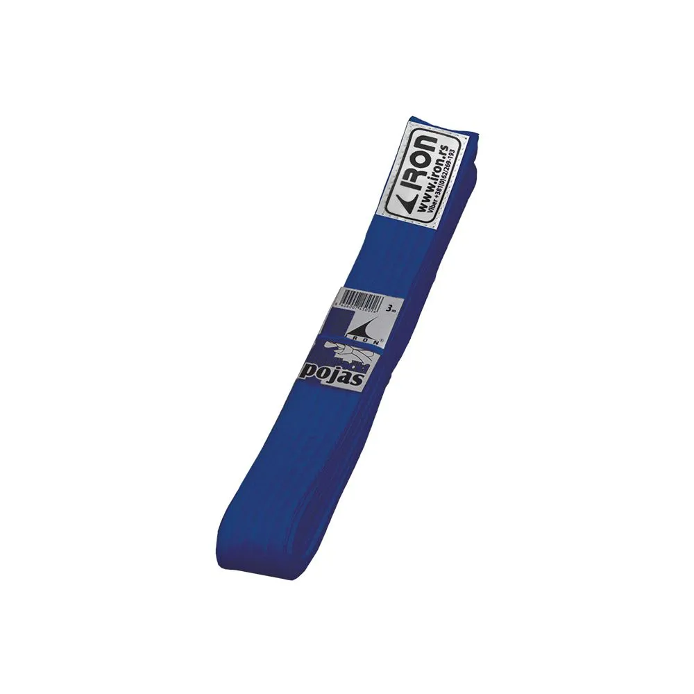 Plavi pojas 3m Iron Sport - pojas plavi za borilačke sportove