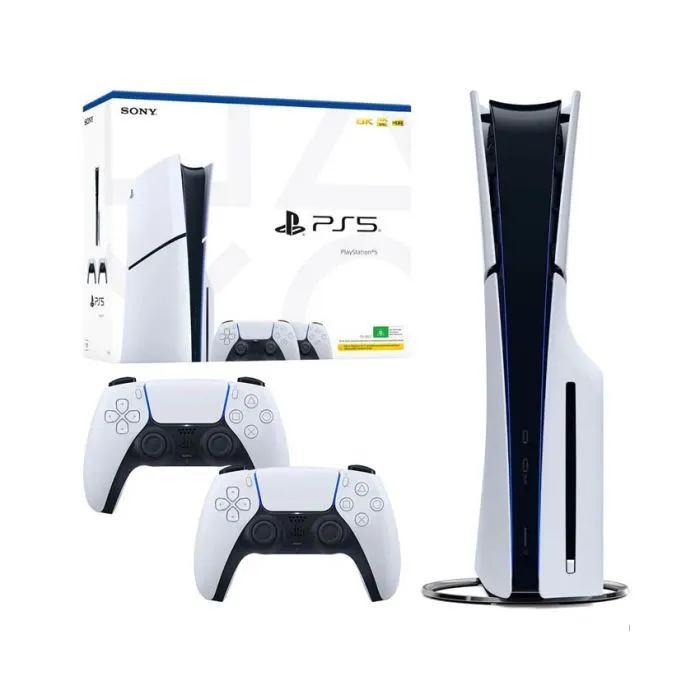 PLAYSTATION 5 SLIM konzola + dodatni DualSense White kontroler