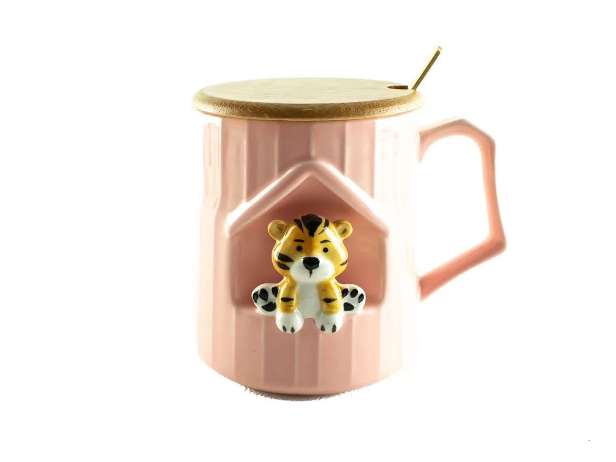 Poklon šolja Tigar roze BGGA 16072