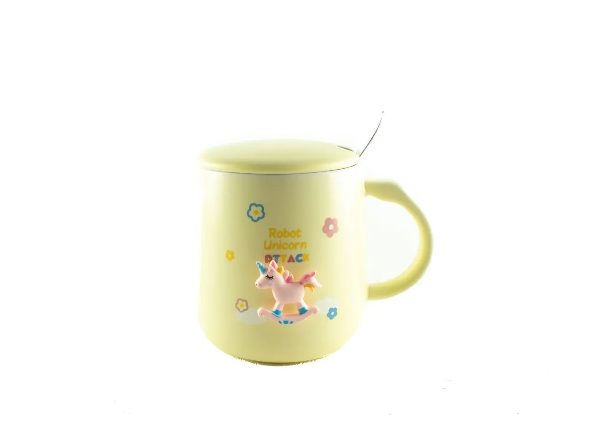 Poklon šolja Unicorn žuti BGGA 1118