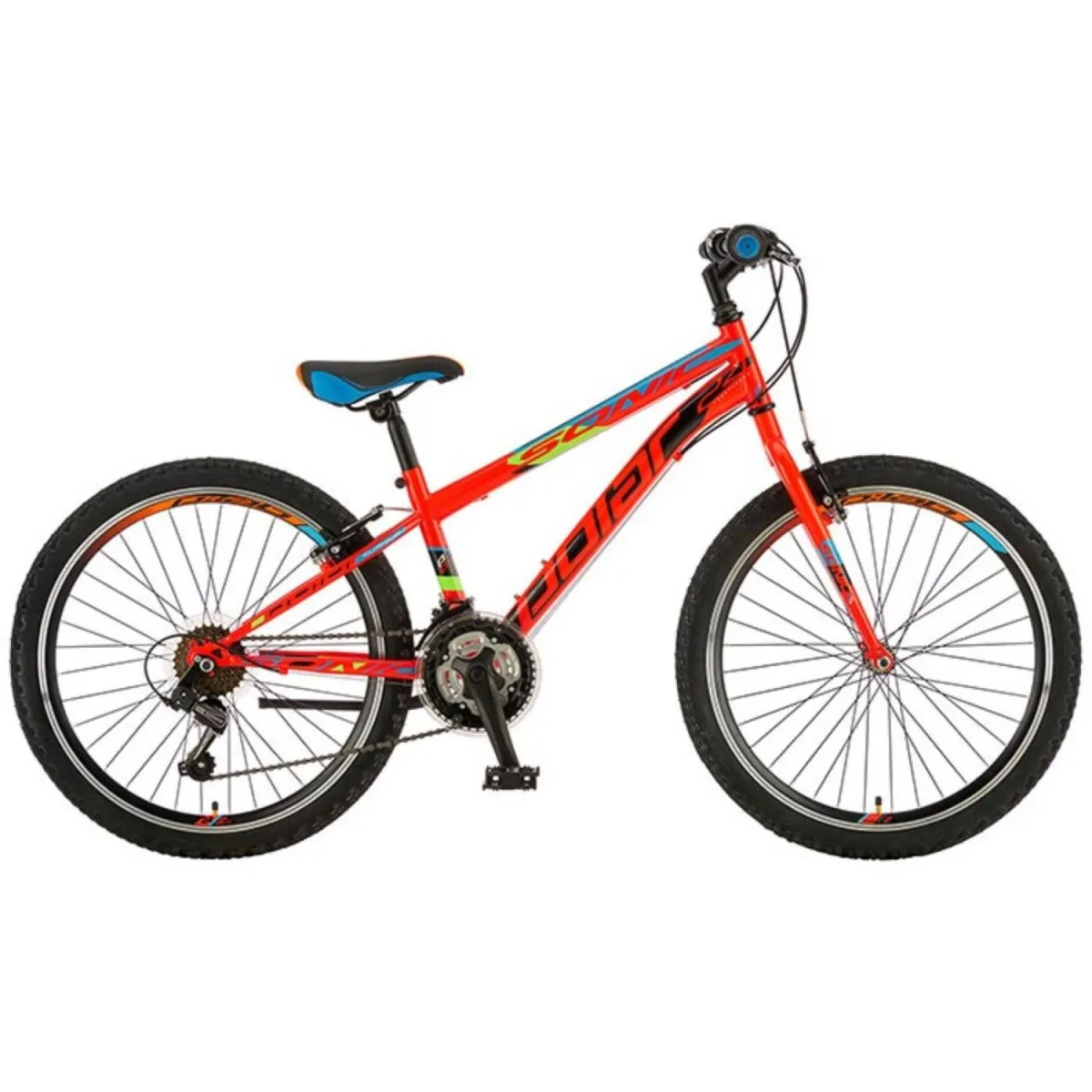 POLAR Bicikl polar sonic 24 orange-blue-green