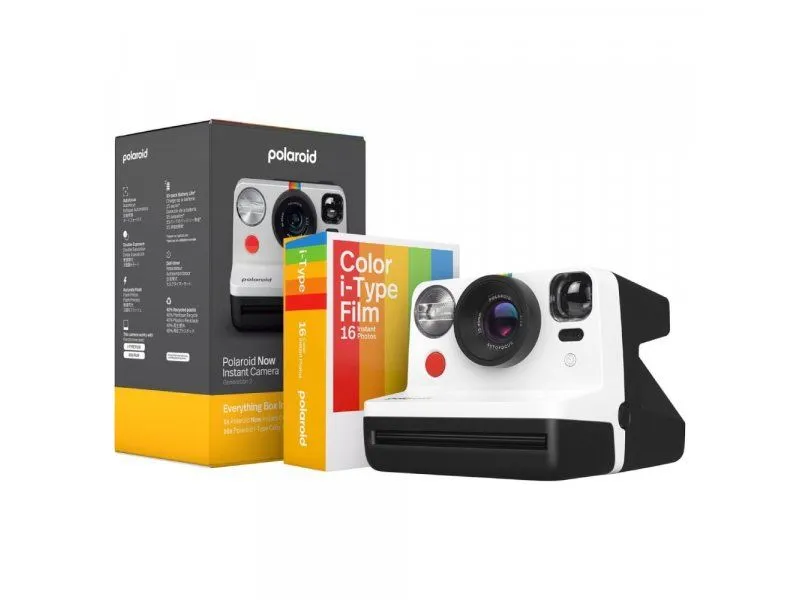 POLAROID Instant fotaparat NOW Gen 2 Everything Box Bundle, bela