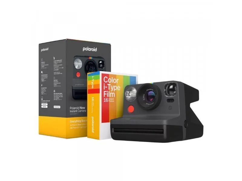 POLAROID Instant fotoaparat NOW Gen 2 Everything Box Bundle, crna
