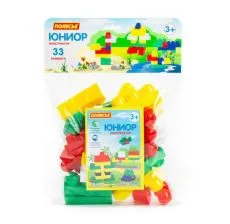 POLESIE Kocke konstruktor Graditelj 33 dela