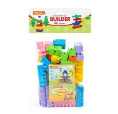 POLESIE Kocke konstruktor Graditelj 48 delova
