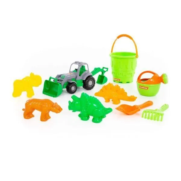 POLESIE Set igračaka za plažu 9 delova