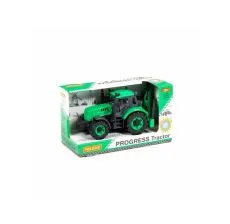 POLESIE Traktor sa kašikom Progress, zelena