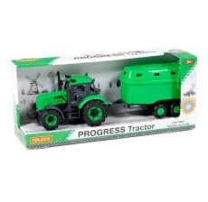 POLESIE Traktor sa prikolicom 91482, zelena