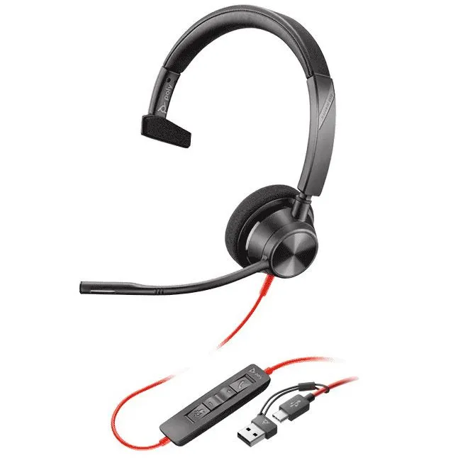POLY Blackwire 3310 Mono USB-C Slušalice
