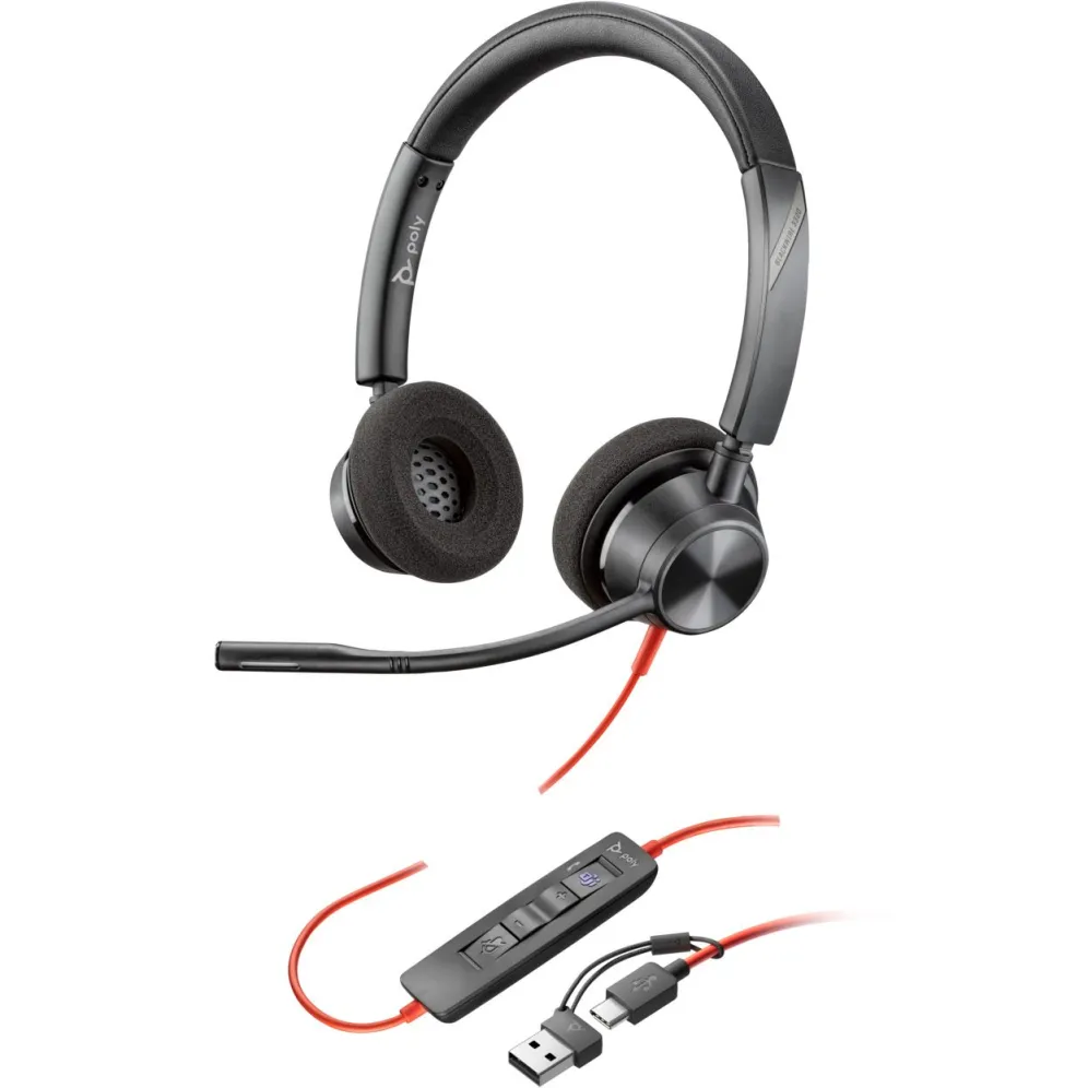 POLY Blackwire 3320 Stereo USB-C Slušalice