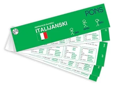 Pons nepravilni glagoli italijanski