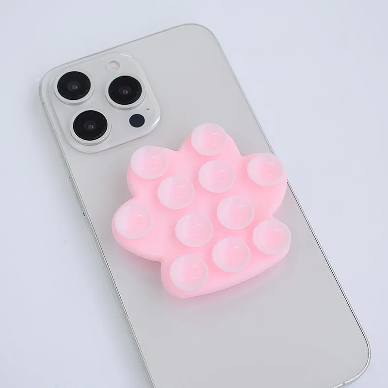 Popsocket Octobuddy Leaf svetlo roze
