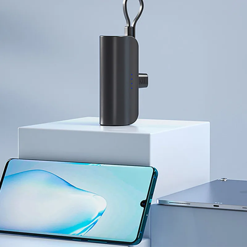 Power Bank Aspor A332 5000 mAh Type-C crna