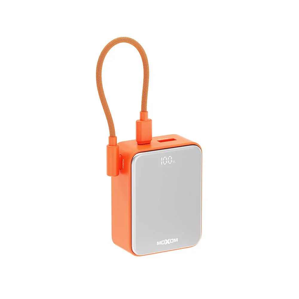 MOXOM Power bank 10000mAh MX-PB195 Mini fast/ narandžasta