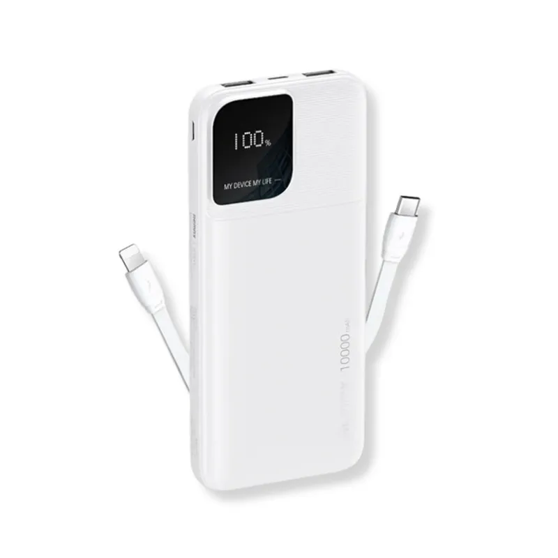 Power bank prenosiva baterija REMAX Rellaen series RPP-657 2.4A 10000mAh bela
