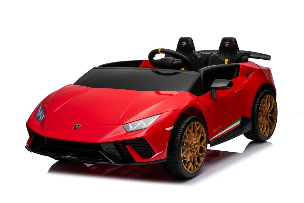 PREMIUM STIL Lamborghini Huracan crveni dvosed - Dečiji automobil na akumulator