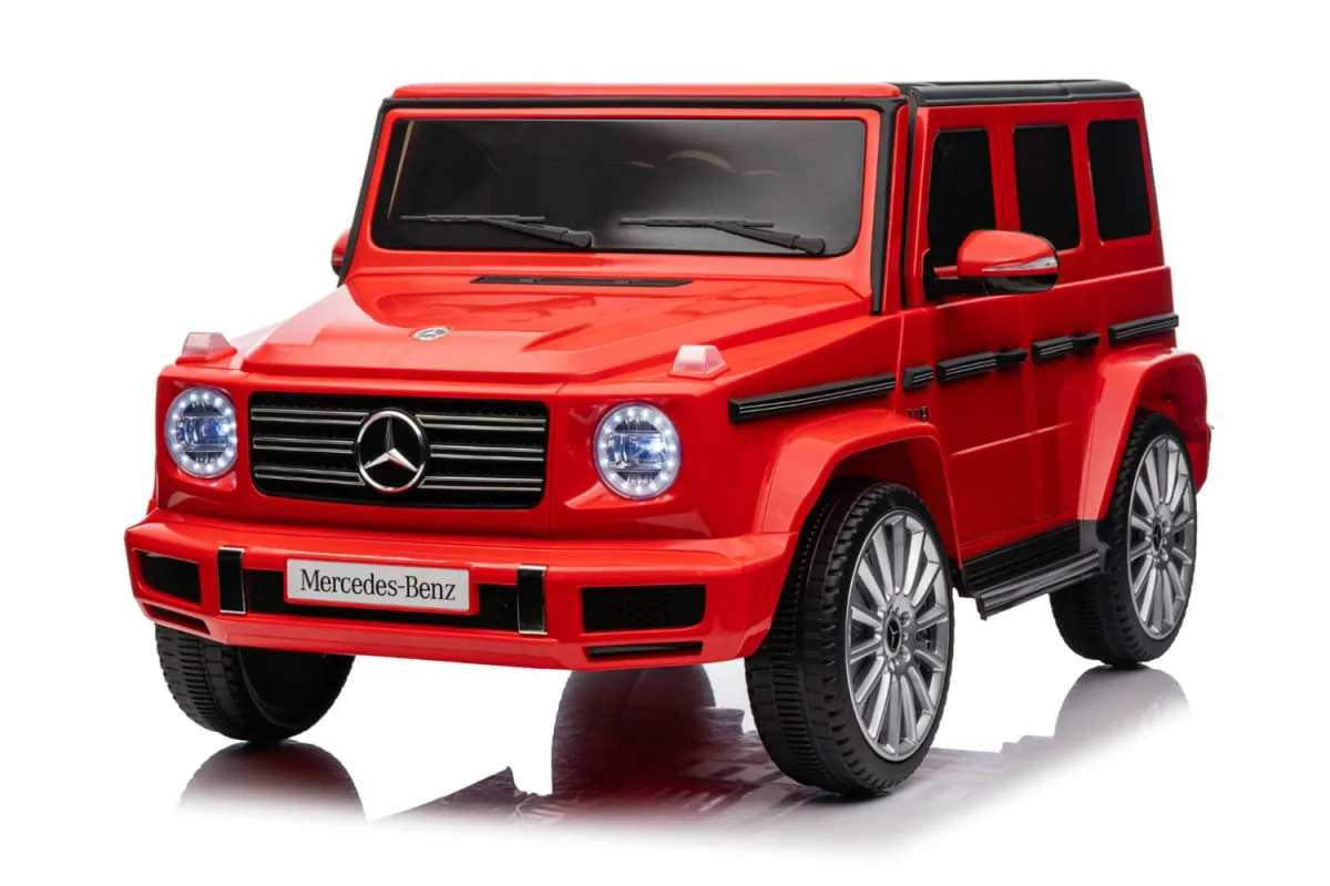 PREMIUM STIL Mercedes Benz G500 4x4 Crveni - Dečiji automobil na akumulator