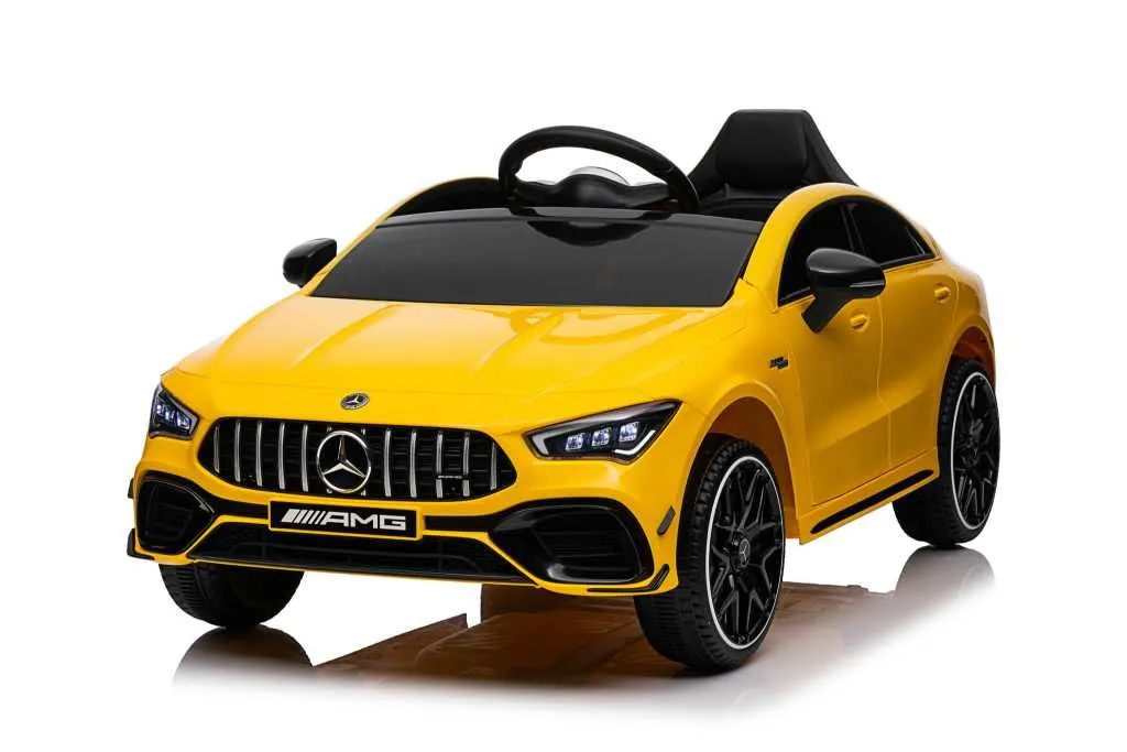PREMIUM STIL Mercedes CLA 45 AMG 4x4 Žuti - Dečiji automobil na akumulator