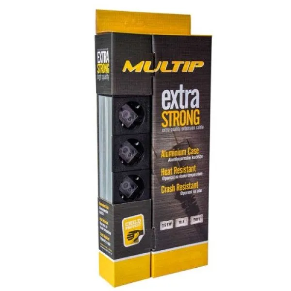MULTIP Produžni kabl 1001011 sa 7 utičnica/3m