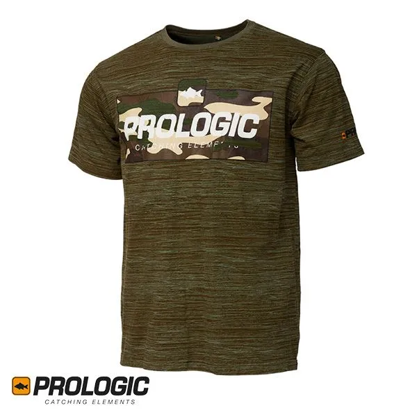 PROLOGIC MAJICA BARK PRINT/ XL -BURNT OLIVE