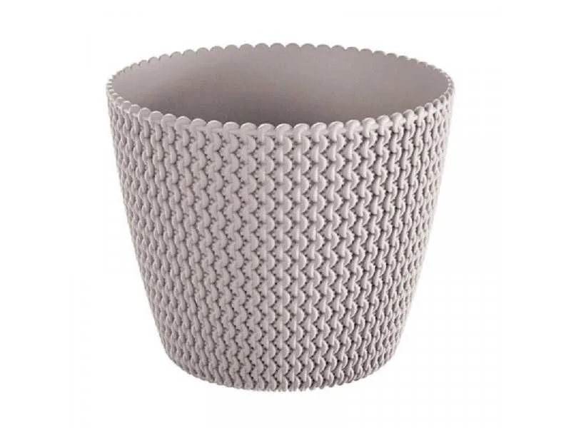 PROSPERPLAST DSP190-7529U Saksija Splofy 19x16cm moka