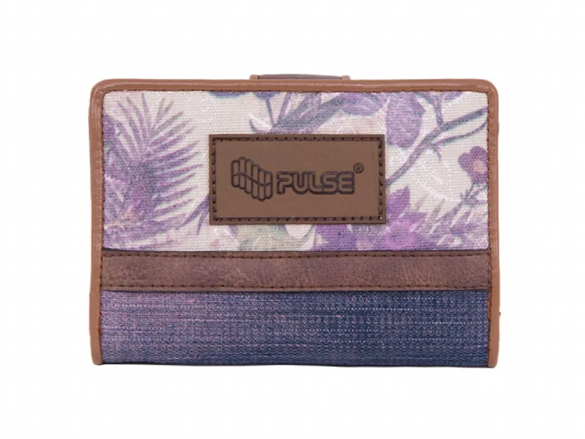 PULSE Novčanik jeans floral 121350