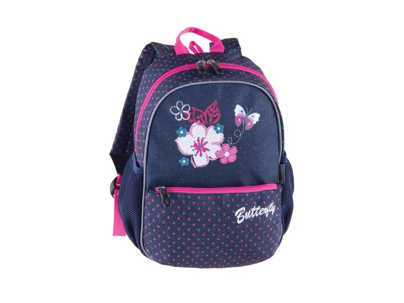 PULSE Ranac za vrtić- predškolsko Junior XL Flowers Butterfly 121672