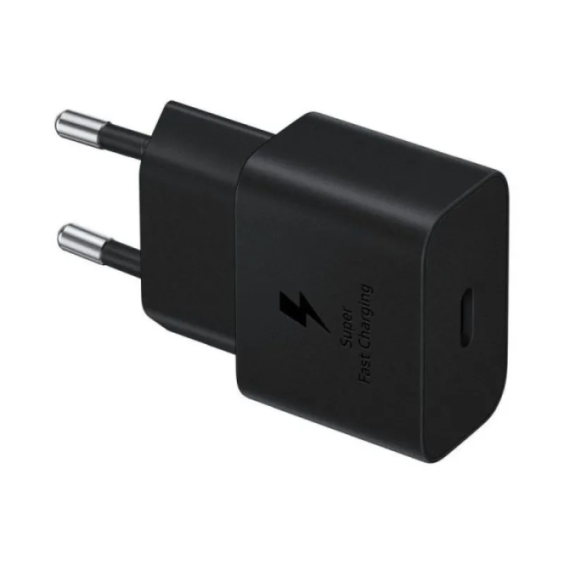 Punjač 25W bez kablića Type C/ crna