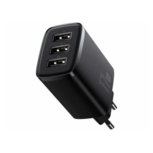 Punjač BASEUS Compact 3U 17W/ crna