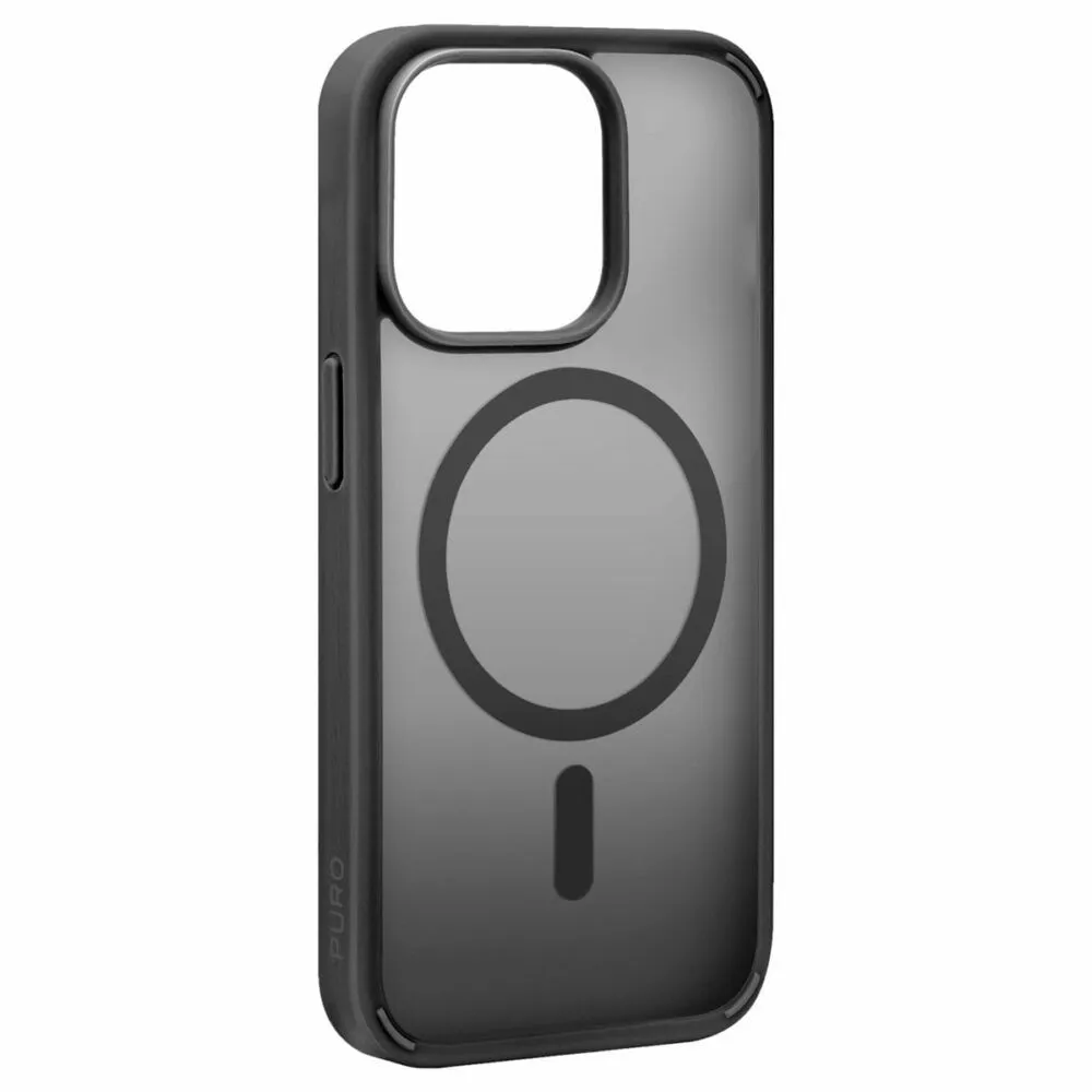 PURO Gradient futrola za iPhone 15 Pro crna
