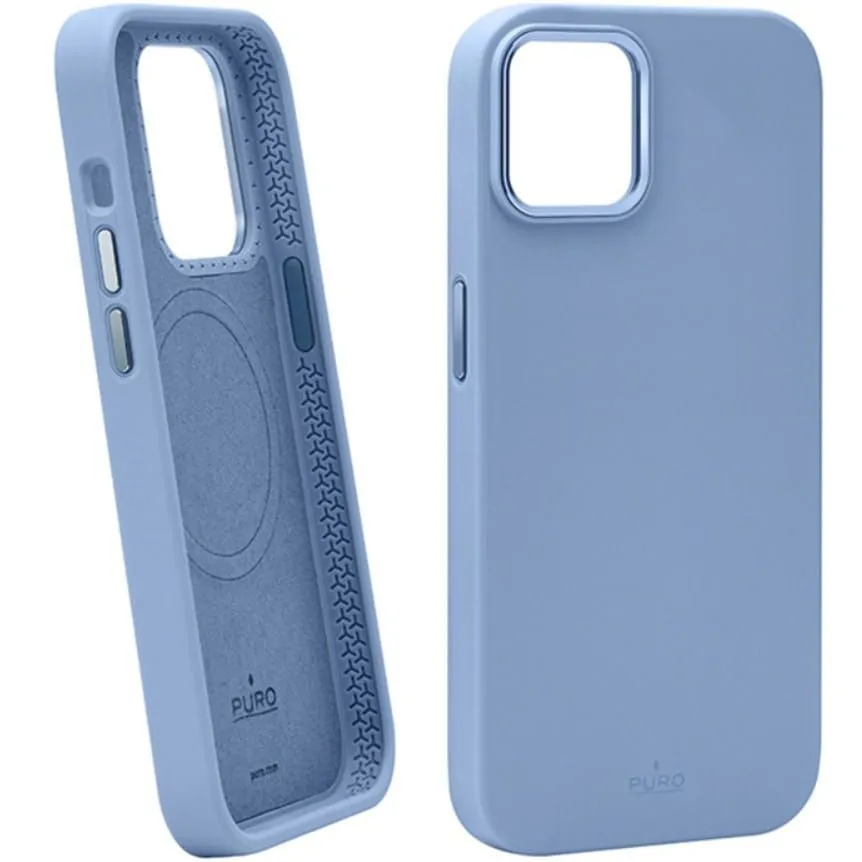 PURO Icon Mag futrola za iPhone 15 plava