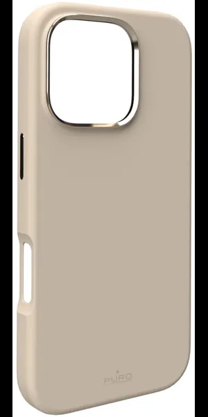 PURO Icon Mag futrola za iPhone 16 Pro bež