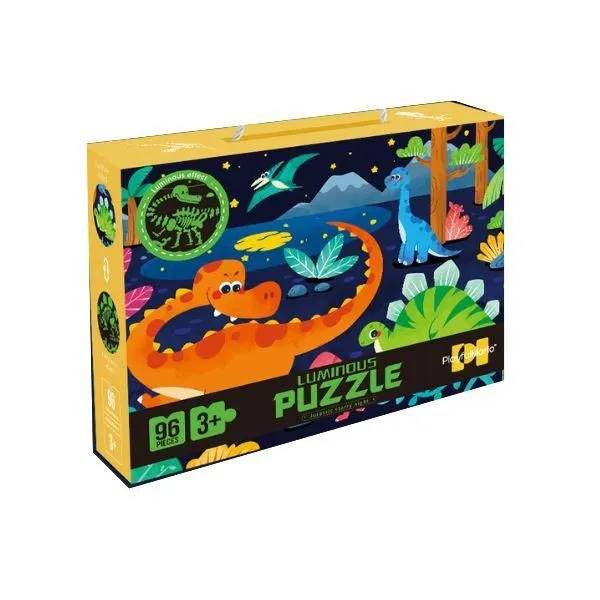 Puzzle koje svetle u mraku Dinosaurusi/ 96 delova - 88751