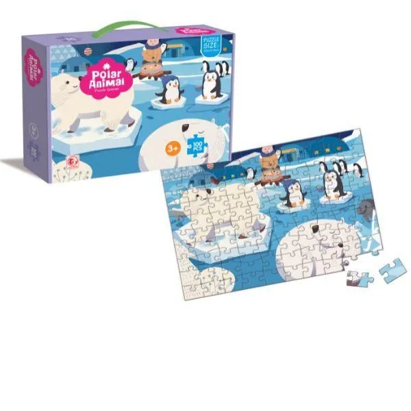 Puzzle Polarne životinje - 100 delova