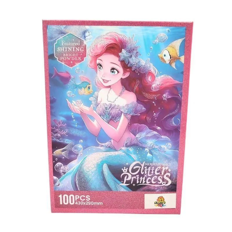 Puzzle za decu Glitter princess mermaid Alice/ 100 delova