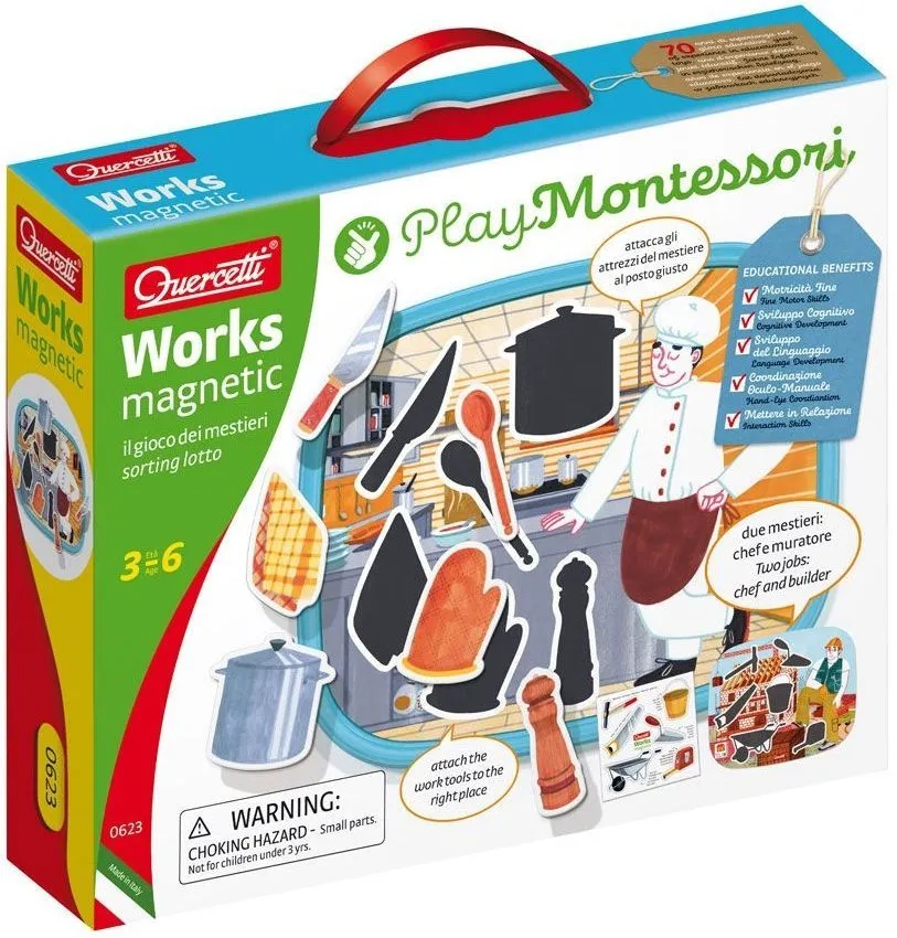 QUERCETTI Montessori set – Upoznaj profesije 568313