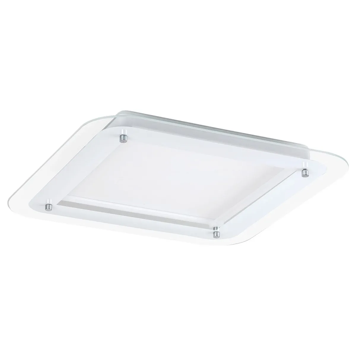 RABALUX Lorna, staklena plafonjera,  LED 22W, 4000K, 52x52cm