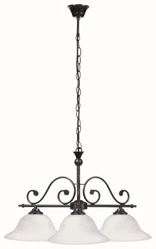Rabalux Luster Dorothea E27 3x MAX 60W mat crno (7773)