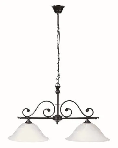 Rabalux Luster Dorothea E27 2x MAX 60W mat crno (7777)